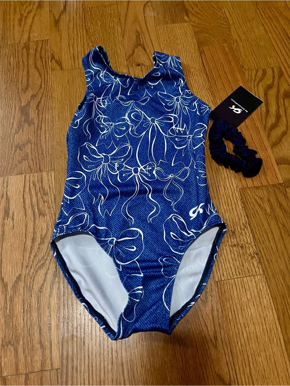 NWT GK Bowtastic Tank Gymnastics tumbling dance Leotard